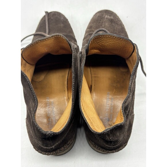 John Varvatos Boots Mens 9 M Lace Up Chukka Boot Brown Suede main image 12
